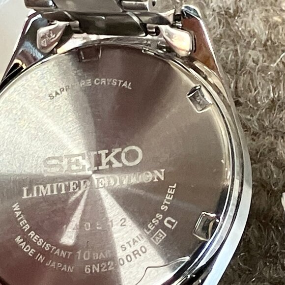 Seiko Women's Silver And Blue Colored Watch - Picture 5 of 7